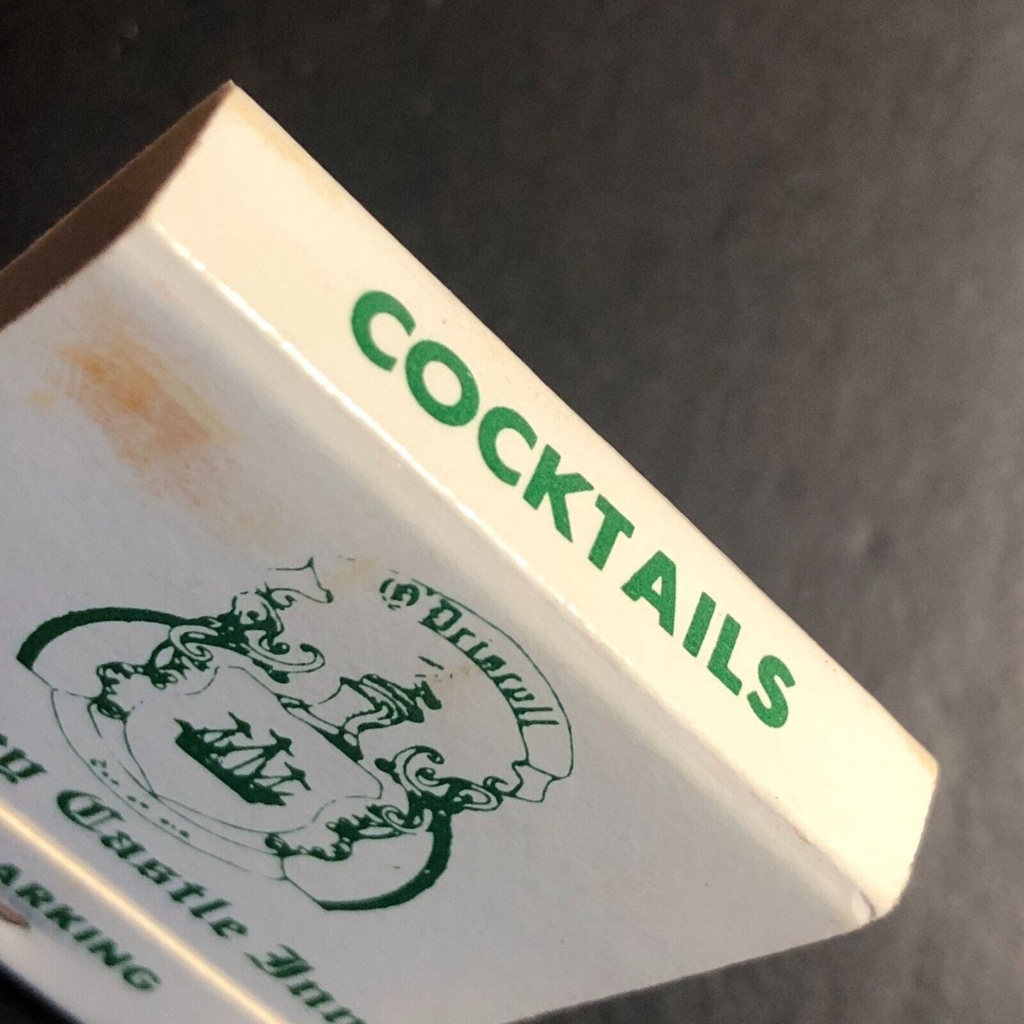 Killarney Castle Inn Restaurant Palos Hills, IL Matchbook c1974-84