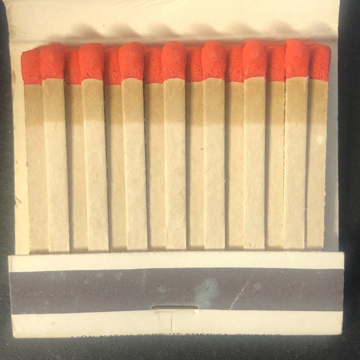 Los Amigos Restaurant Niles, IL Vintage Full Matchbook c1960's-73 Scarce VGC