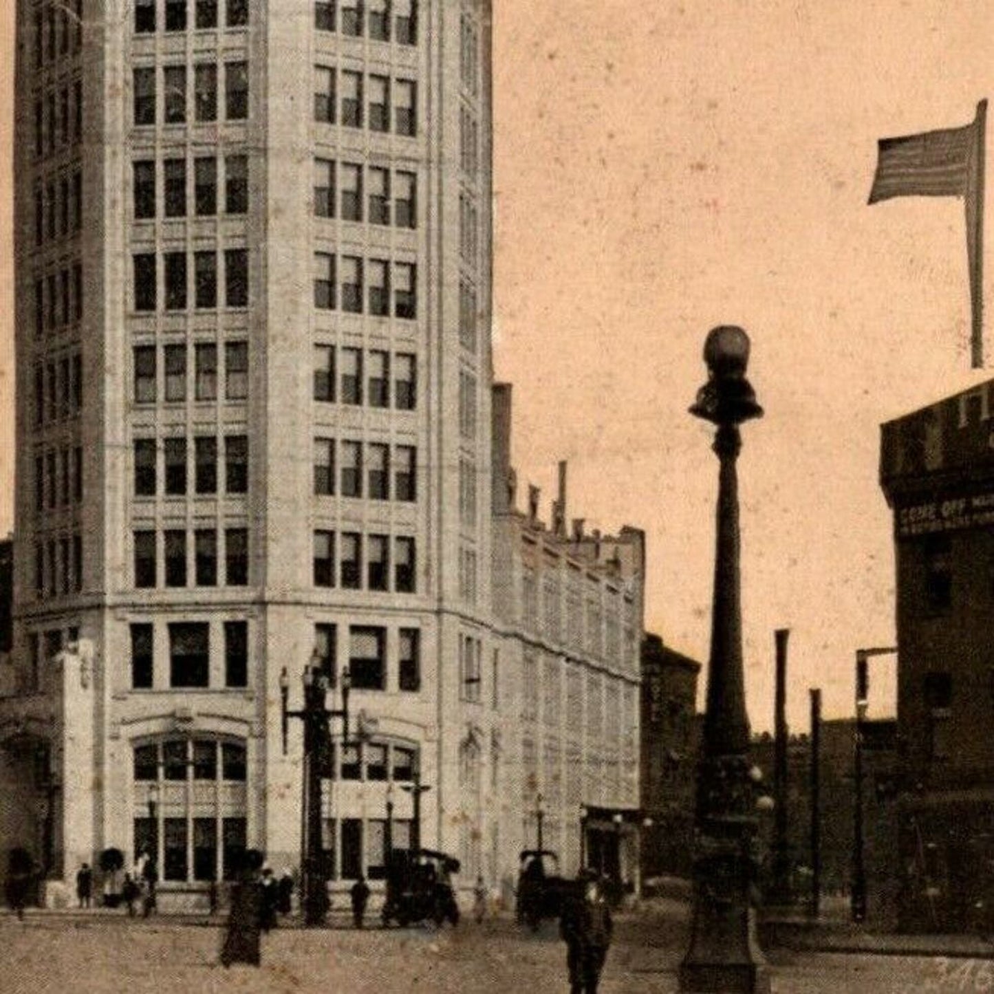 c1907-1915 "80 Electric Bldg, Buffalo, NY" NP Vintage Postcard