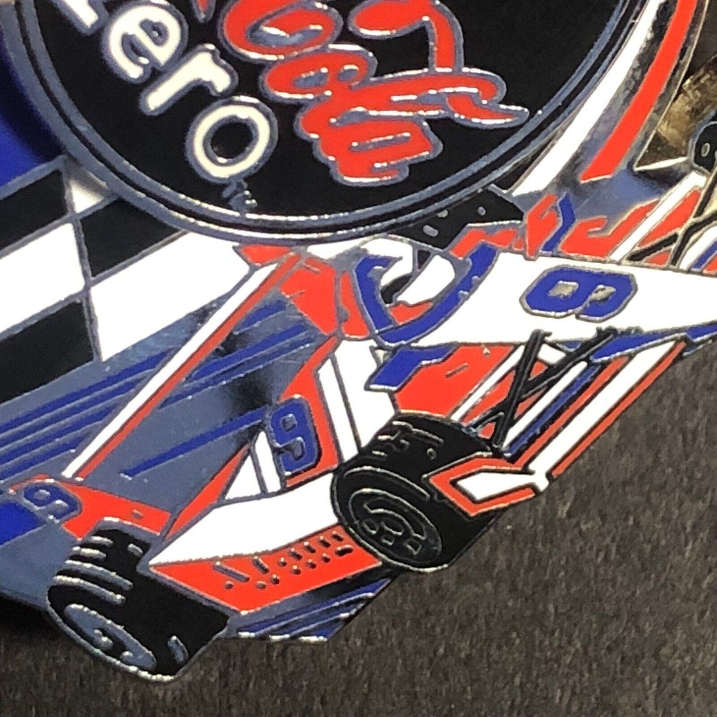 Indy 500 Cola Cola Zero Spinner Enameled Lapel Hat Pin NOS Ltd Ed of 900 c2009