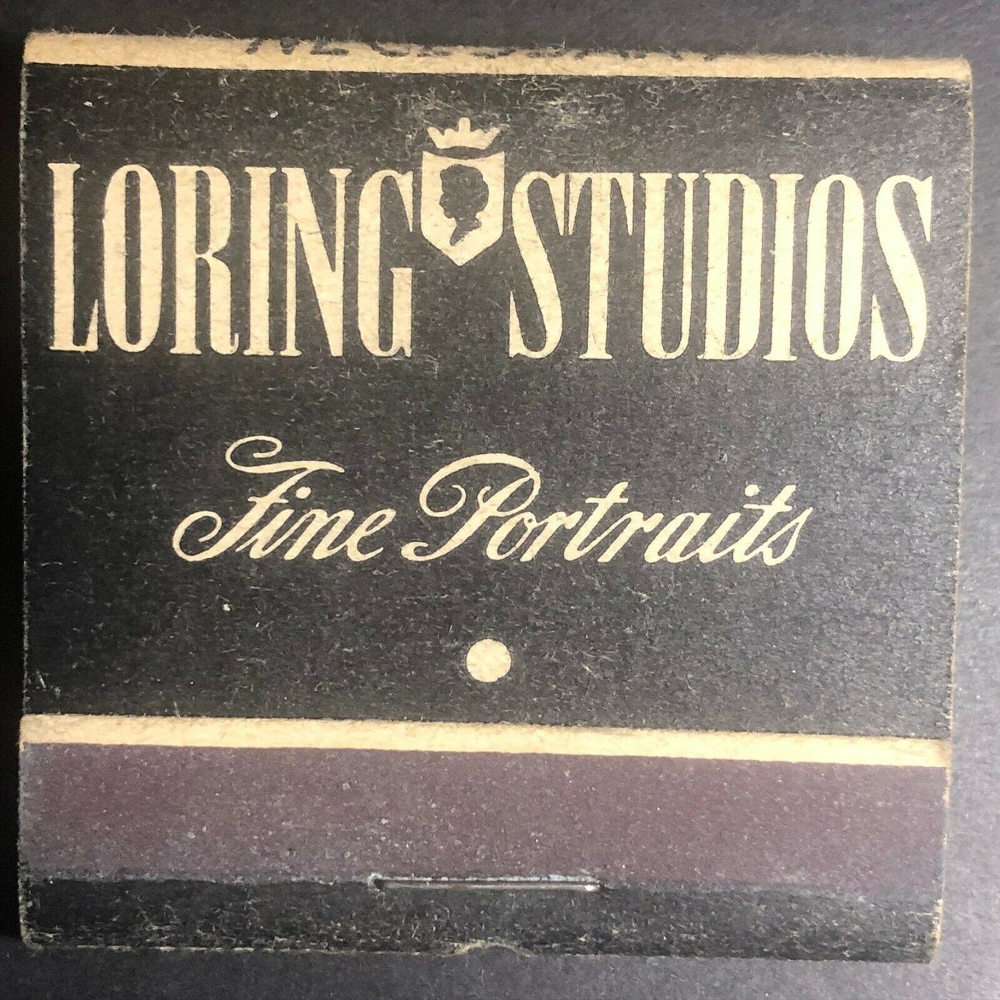 50's-60's Full Matchbook "Loring Studios" Fine Portraits Several CT MA Locations