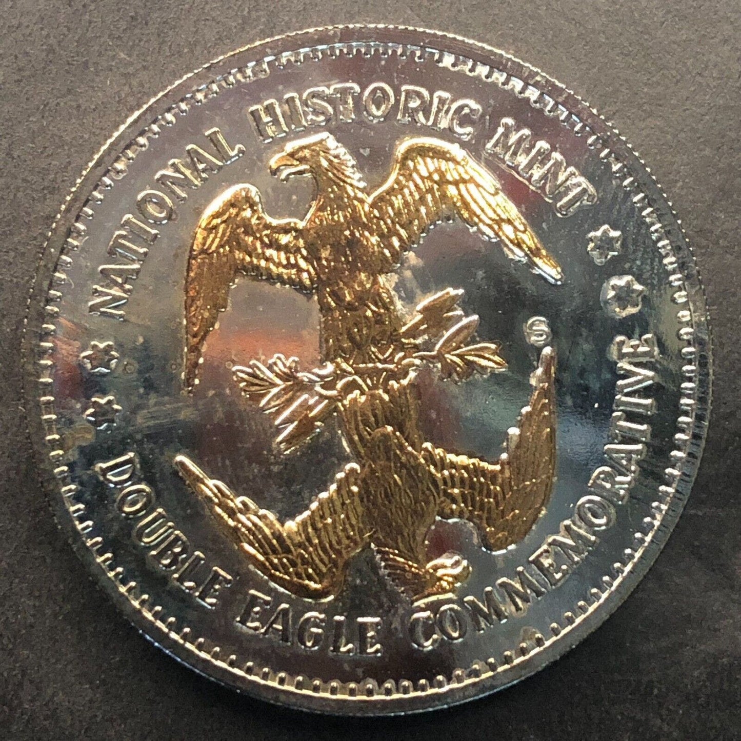 National Historic Mint Double Eagle Commemorative / Liberty Bell Medal 39mm 26g