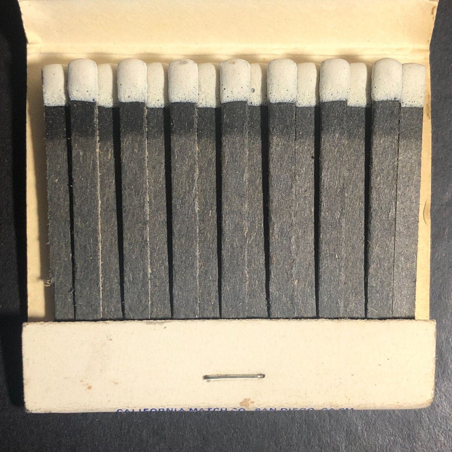 Barnacle Bill's Restaurant Marina Cortez Tall Ship Full Matchbook c1975-85