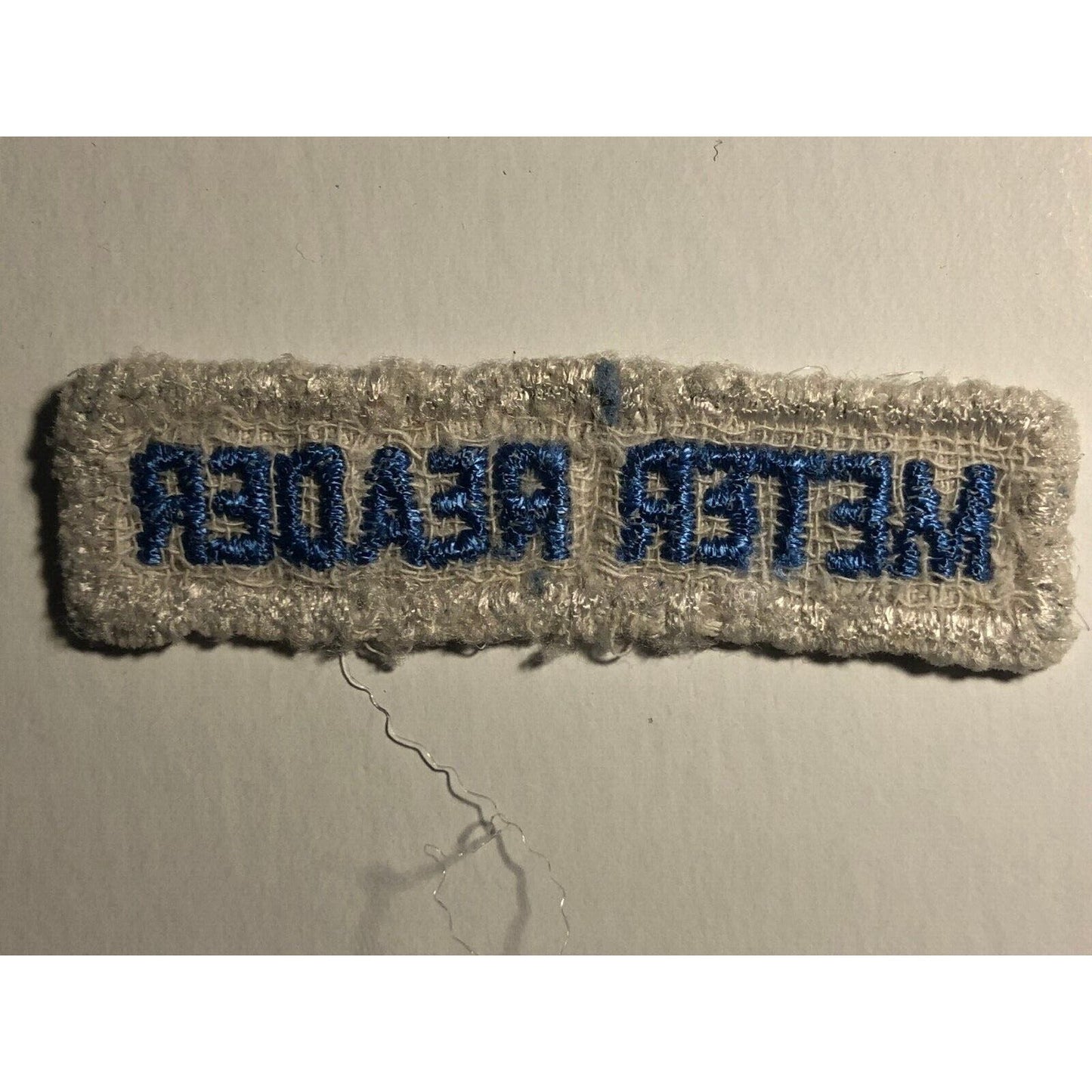 "Meter Reader" Vintage Embroidered Patch - c1960's-70's