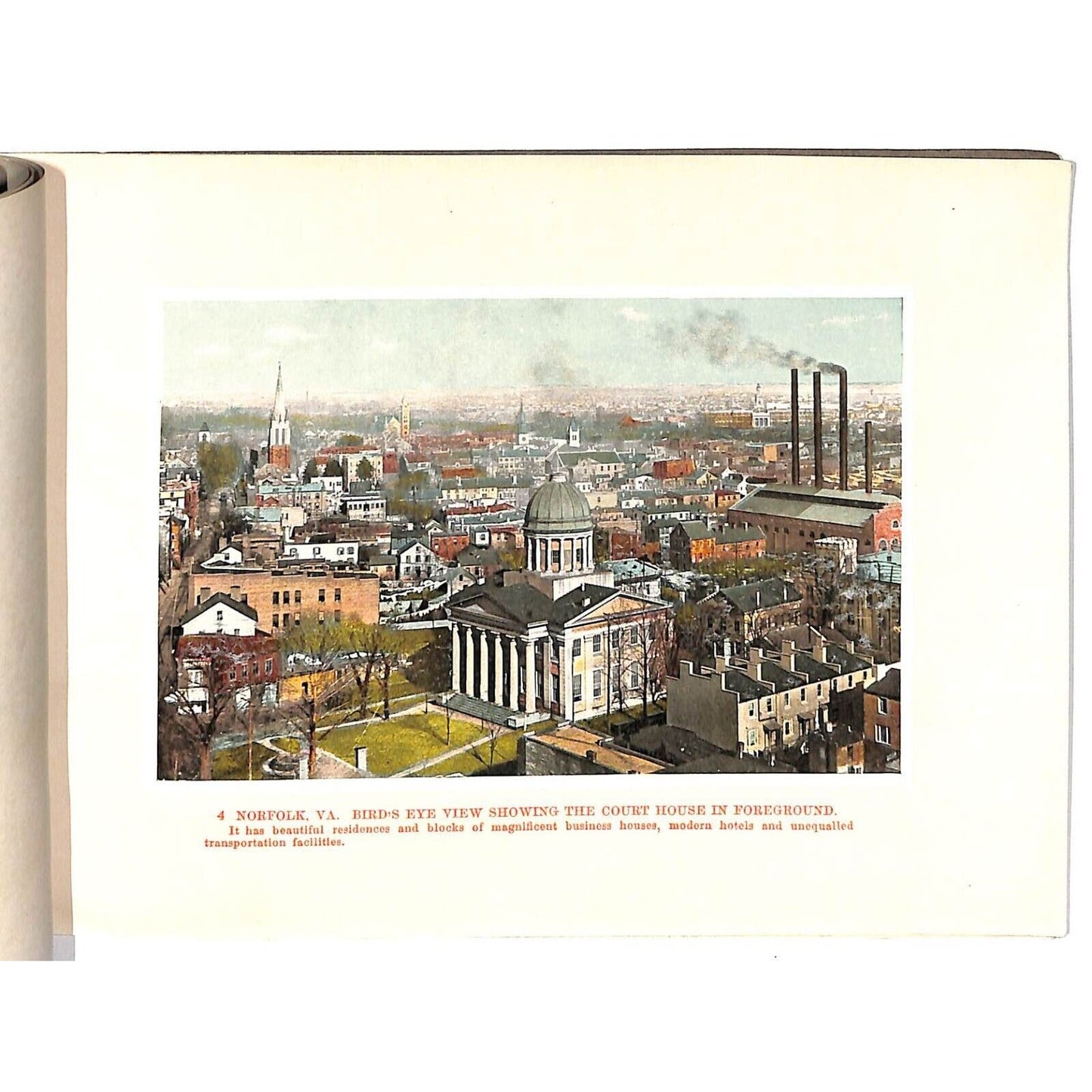 Album of Norfolk, VA and Historical Vicinity Pictorial Souvenir SC Book c1900-10