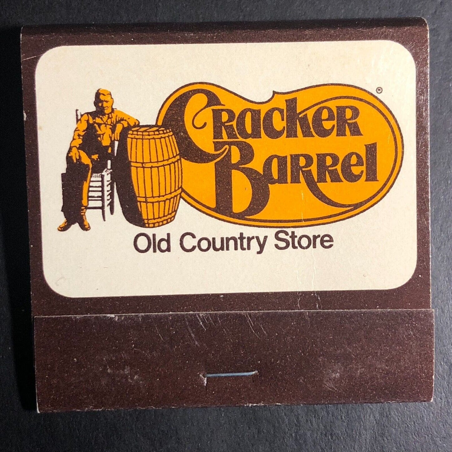 Cracker Barrel Restaurant Tennessee Locations Full Matchbook c1974-84