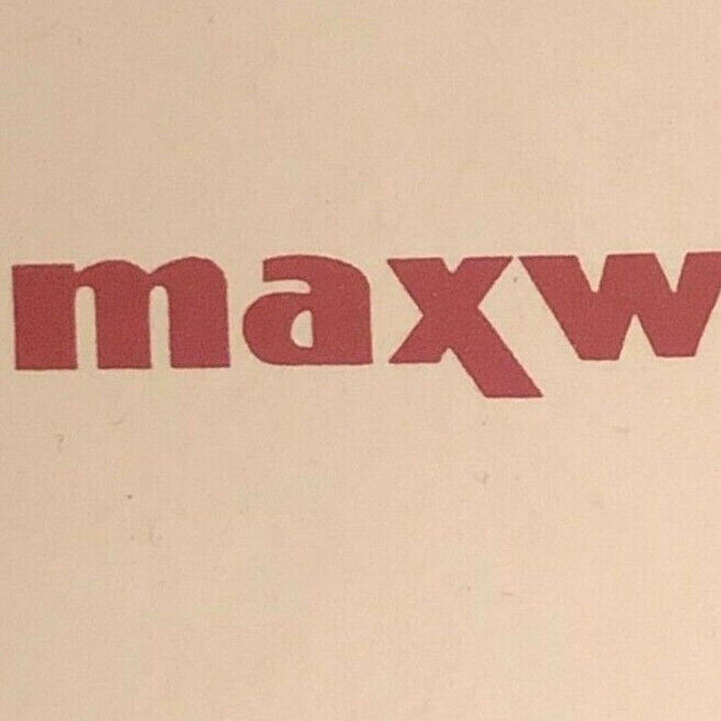 Vintage c1970's-80's Full Matchbook "Maxwell's Restaurant Bar" Morton Grove, IL