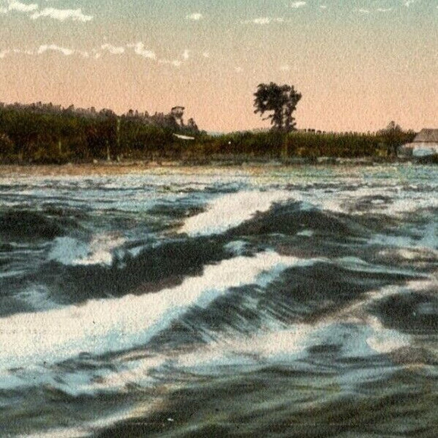 Devil's Hole, Split Rock Rapids, St. Lawrence River Canada Vintage Postcard NP