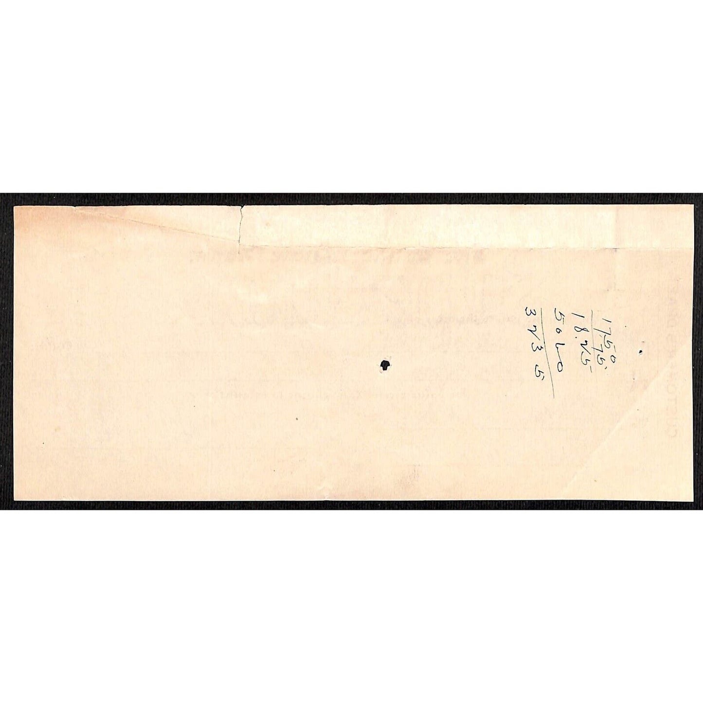 Garber, OK 1905 Territorial 75c Farmers State Bank Check - Scarce
