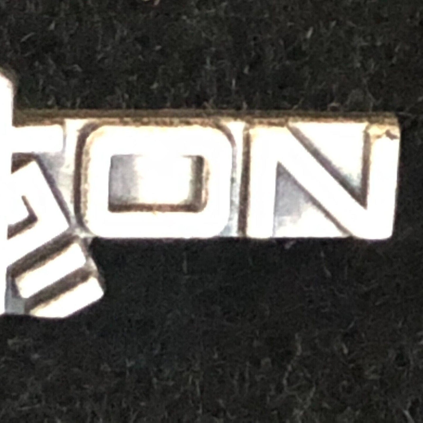 Vintage Seton Religious / Hand Holding Cross Pinback Lapel Pin - Sterling
