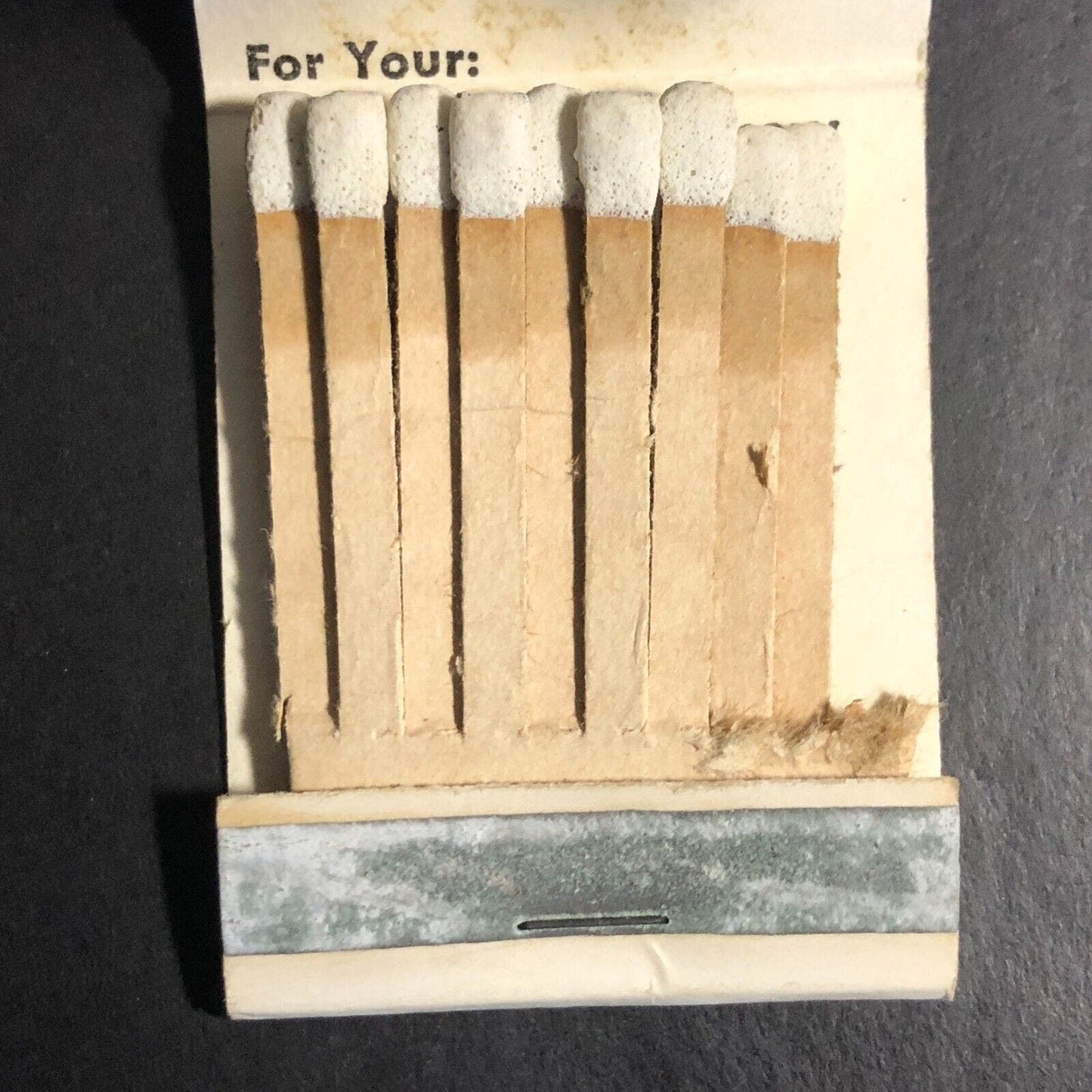 Catania's Jolly Club Restaurant Chicago Matchbook c1963-73 Very Scarce