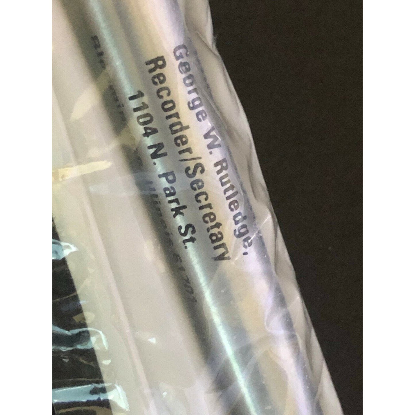 c1980's Bloomington (Illinois) York Rite Bodies Metal Body Pen - NOS In Wrapper