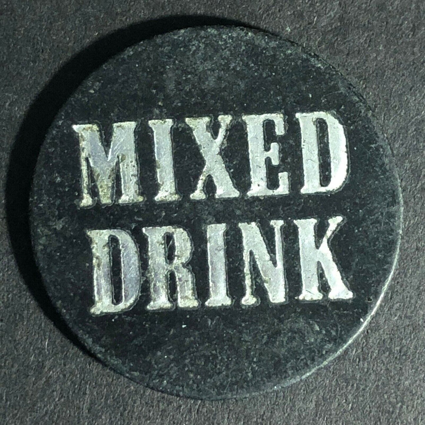 FOE 1243 Winona, MN "Mixed Drink" Plastic Token 28mm c1980's