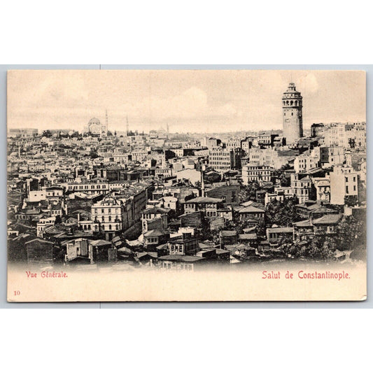 French Postcard Constantinople City Overview c1901-1907 NP VGC