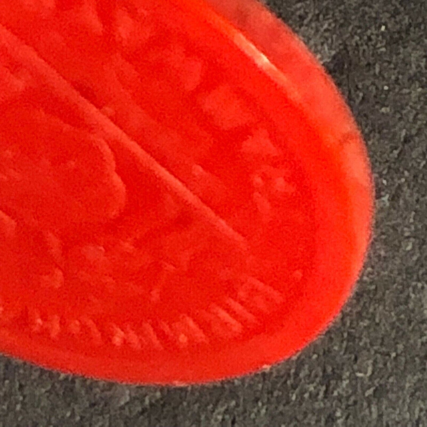 Birmingham Tramways England Plastic Token - Red 1D 22mm c50's-60's