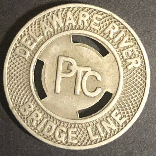 22mm Delaware River Bridge Line Camden - Philadelphia Transit Token (1656)