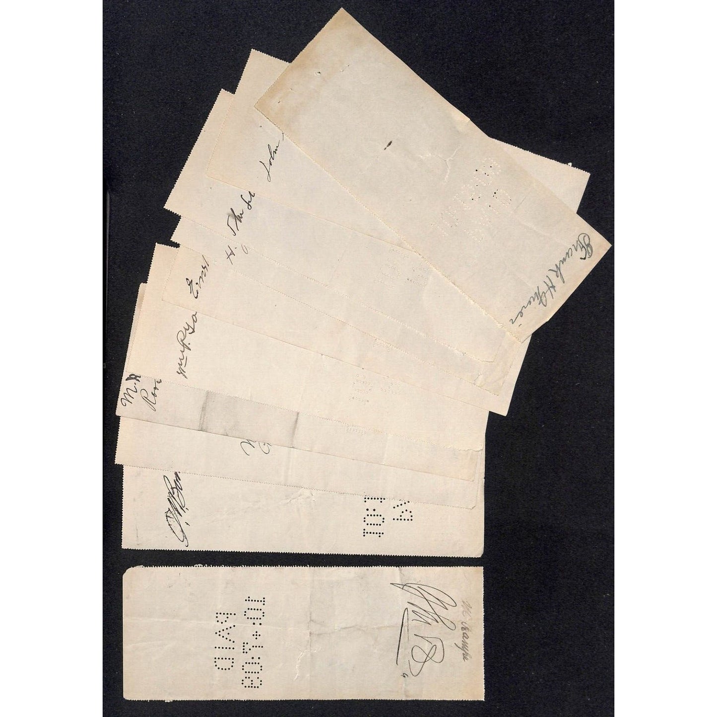 Liberty, NY Isaac Post O & W Coal Sullivan County National Bank Checks 1909 (10)
