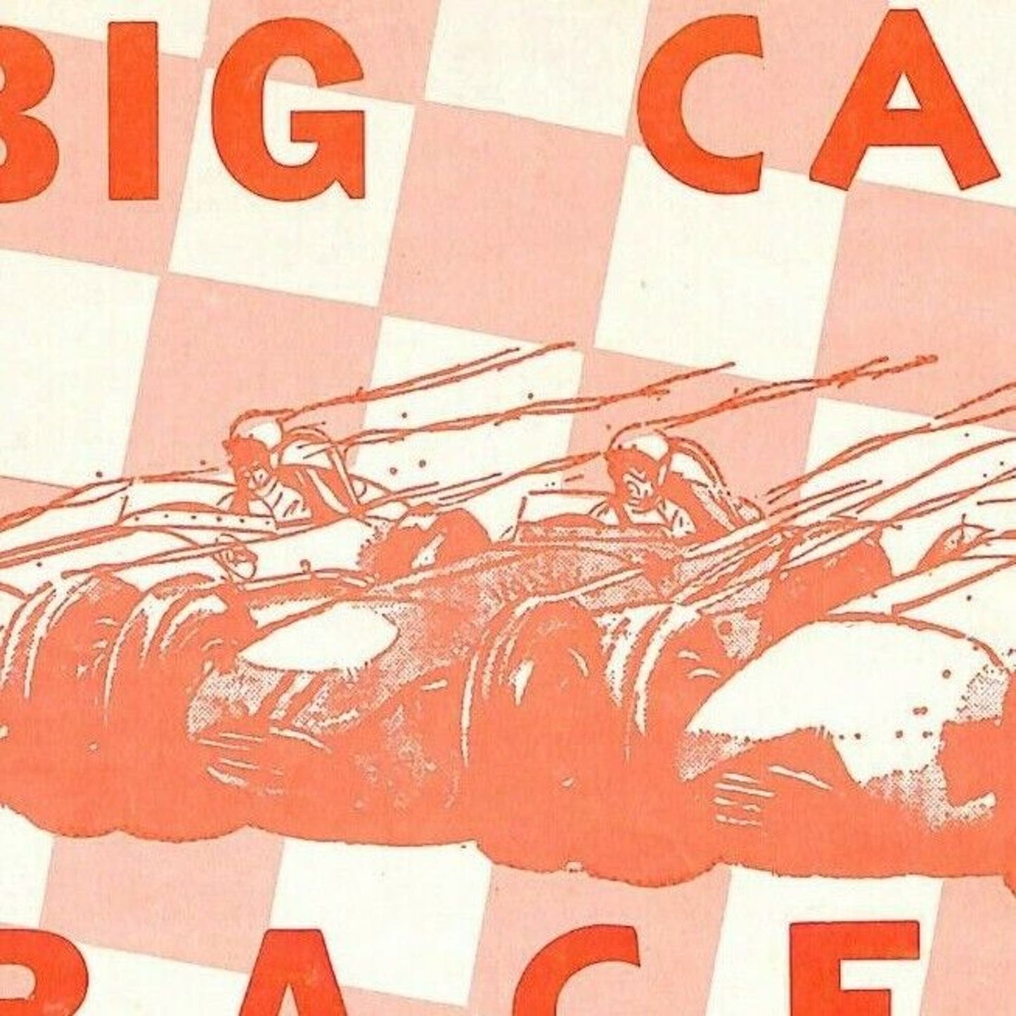 Scarce July 8 1961 Auto Racing CRA Big Car Program Ascot Gardena, CA 12pp