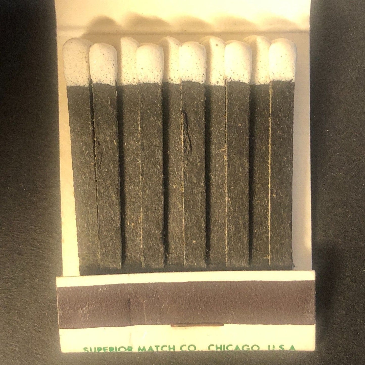 Lynn Richards Personnel Glenview Full Vintage Matchbook c1964-73 VGC