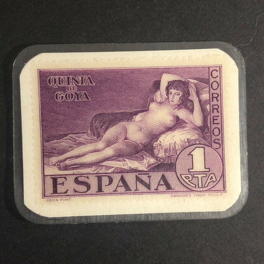 c1950's-60's Larry t. Hendry "Just a Reminder" Stamps & Coins Laminated York, PA