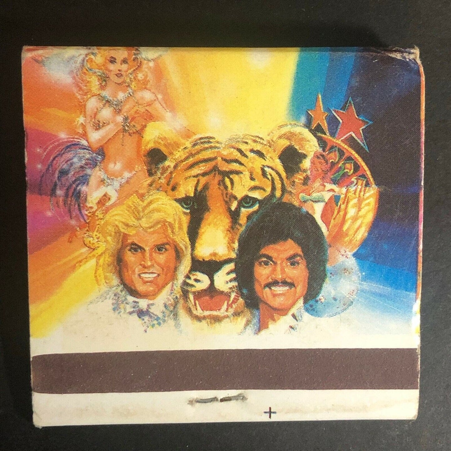 Vintage c1981 Full Matchbook "Siegfried & Roy Beyond Belief" Frontier Casino