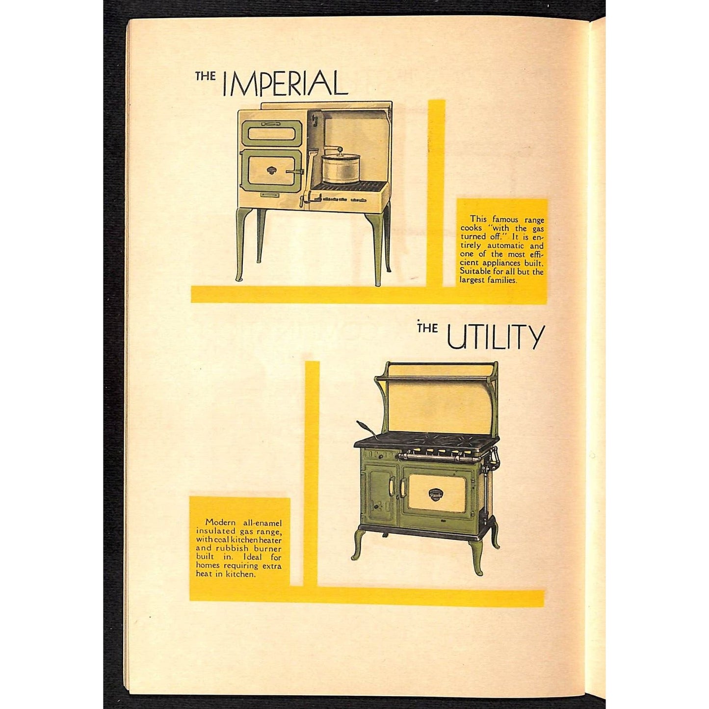 Union Carbide Pyrofax Div. "Cooking Made Easier" Booklet 32pp c1920's-30's VGC
