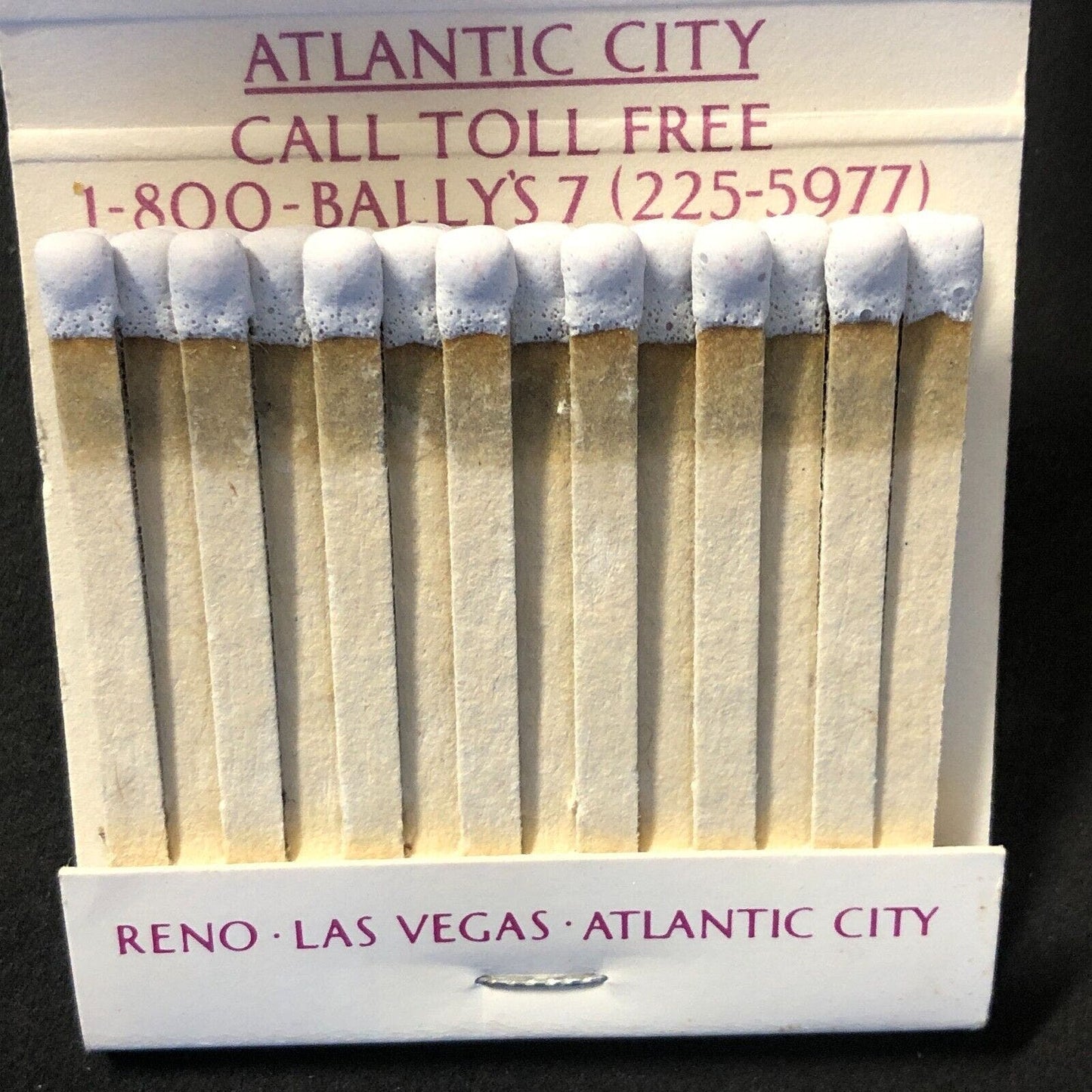 Bally's Reno Matchbook Hotel Casino "China Seas" Full c1980's-90's VGC