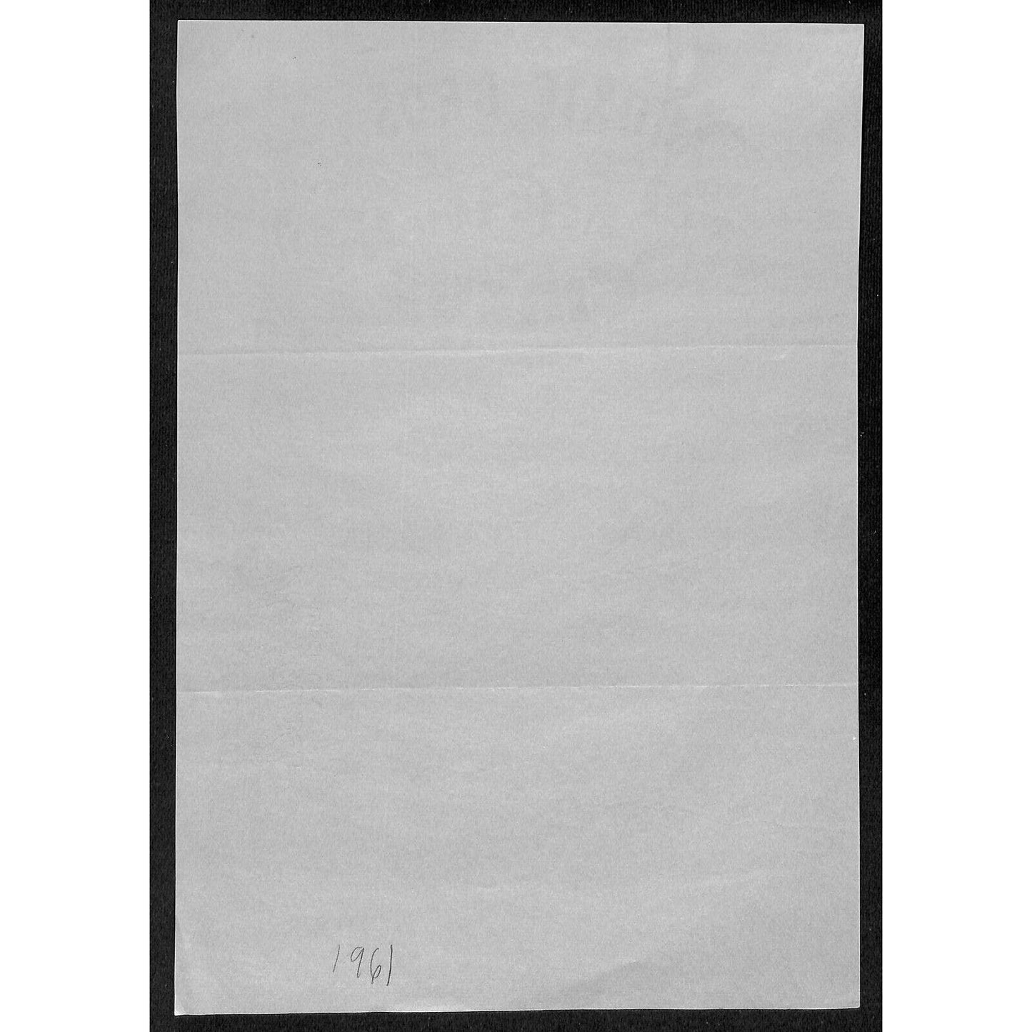 Hoxie Bros. Big 3 Ring Circus Small Letterhead Stationary VGC c1961 Scarce