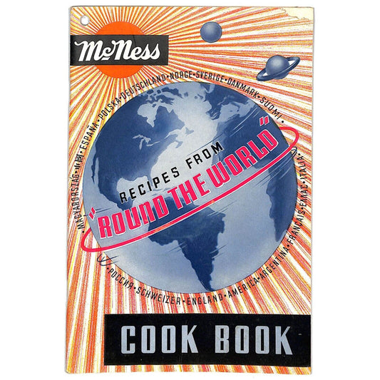 McNess "Recipes From Around The World" Cook Book Booklet 64pp c1930's VGC