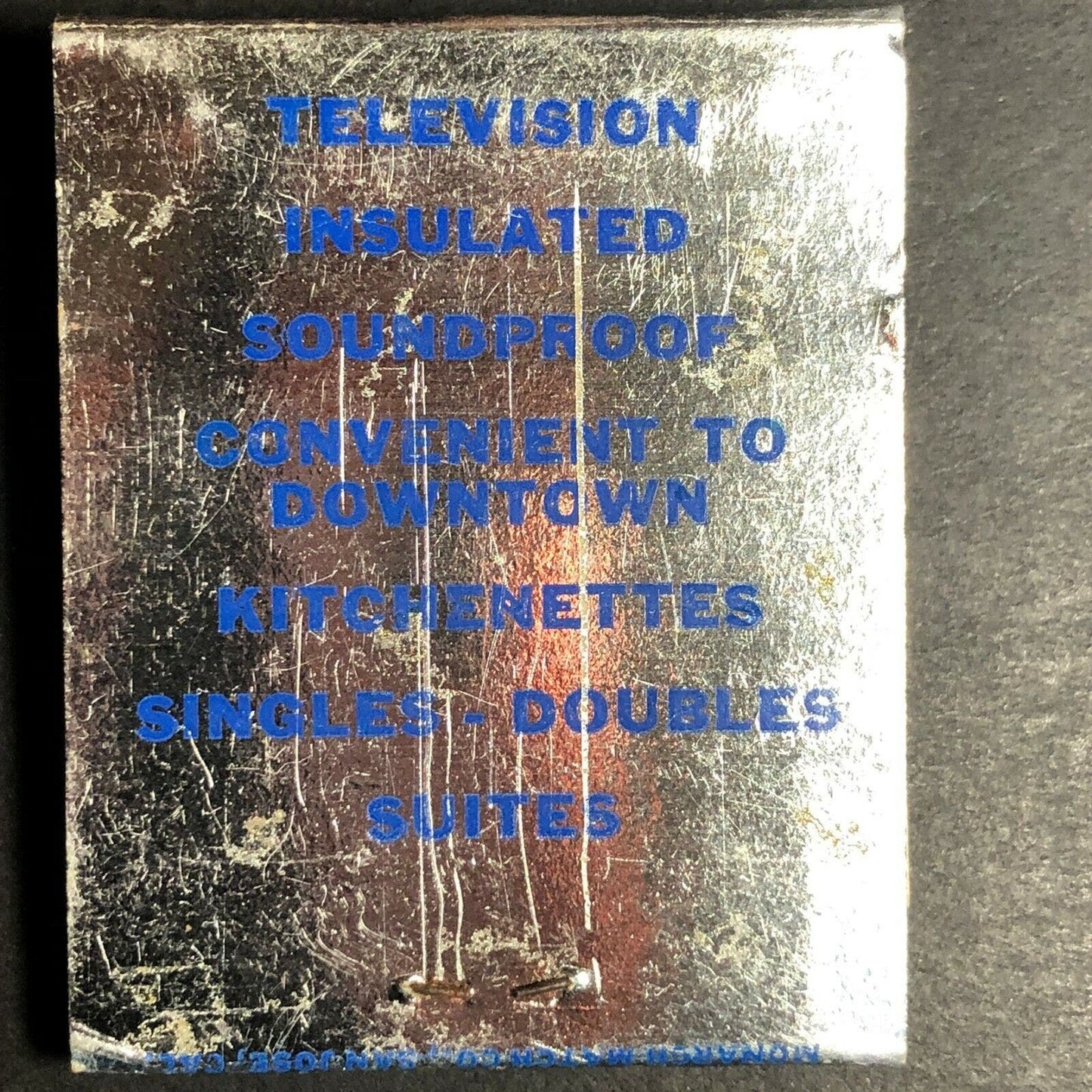 1960's-70's Full Matchbook "Mid-Town Motel" San Luis Obispo, CA