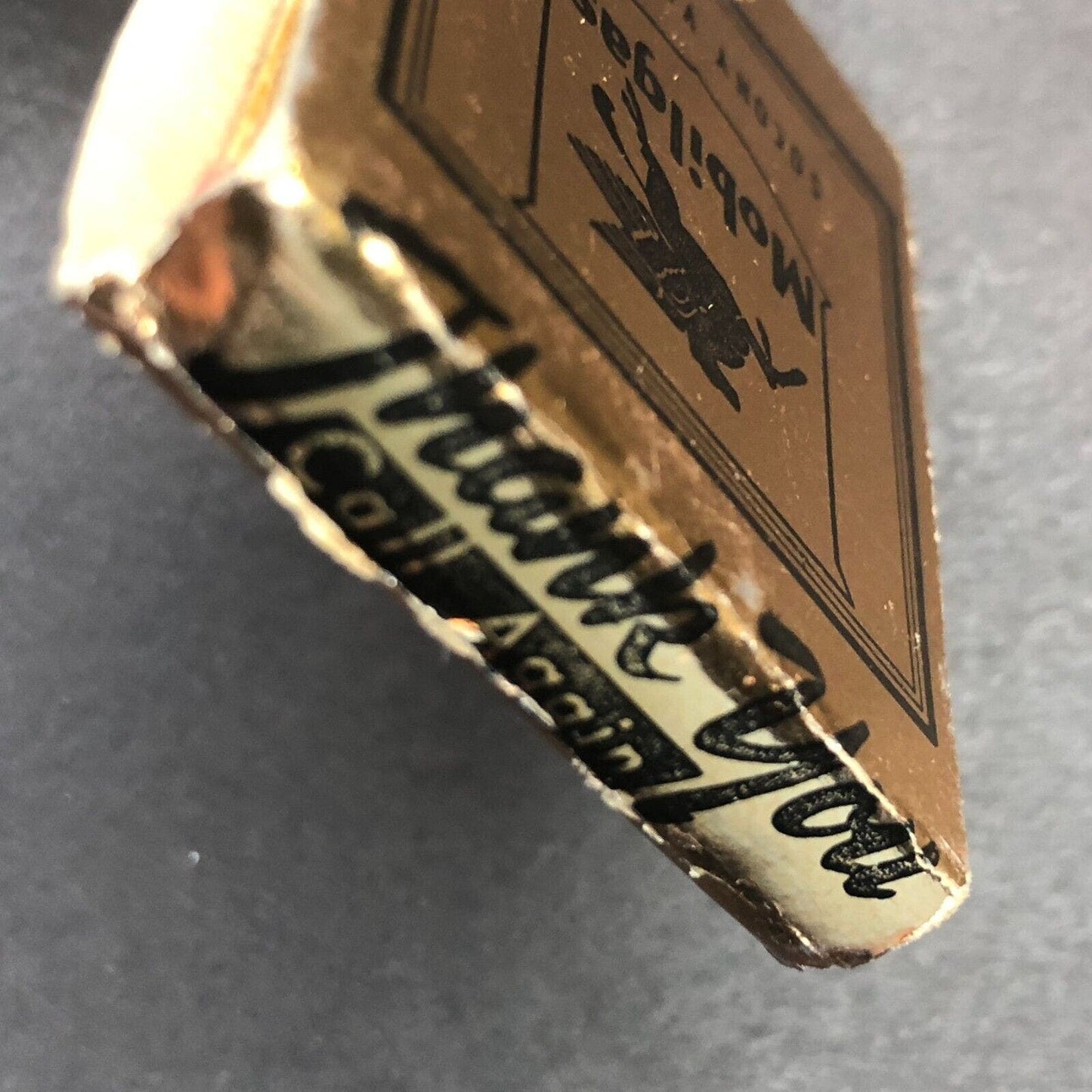 Auburn, NY Delos L. Hoskins Mobilgas Case Crosley Full Matchbook c1940's-50's