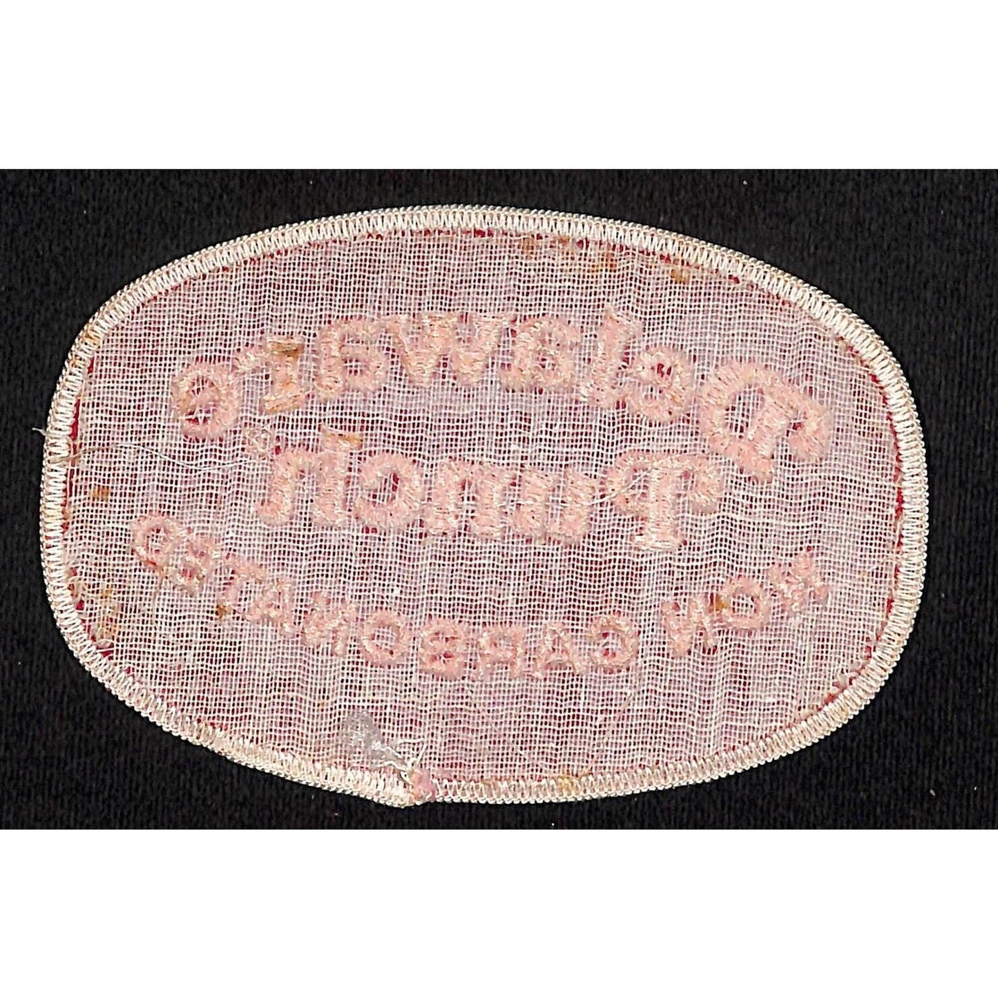 Delaware Punch Non Carbonated Embroidered Soda Patch c1960's-70's VGC Scarce
