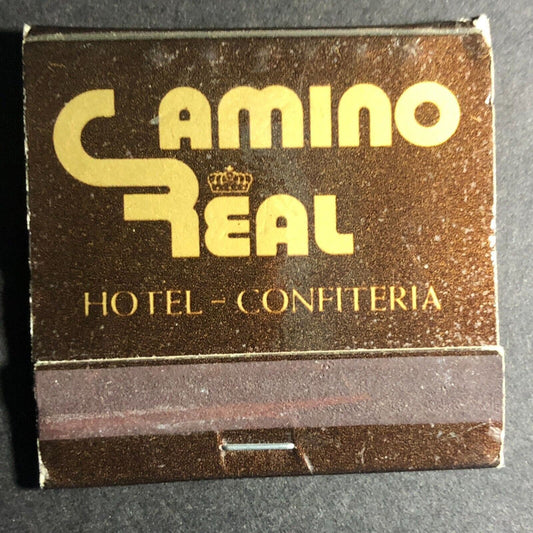 Buenos Aires Camino Real Hotel Nearly Full Matchbook c1960's-73 Scarce