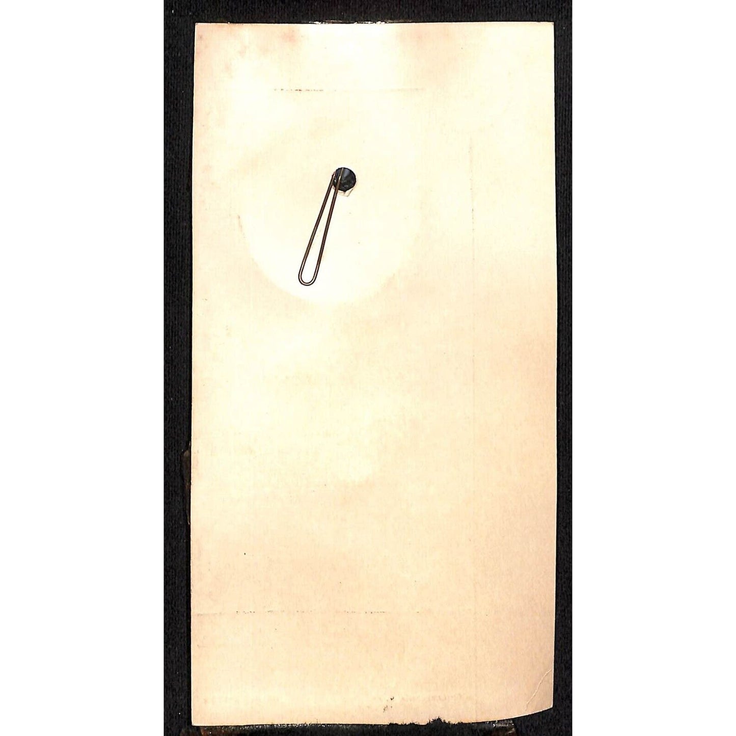 c1954 Beer Gold Foil Pinback Button on Catalog Salesman's Sample Card