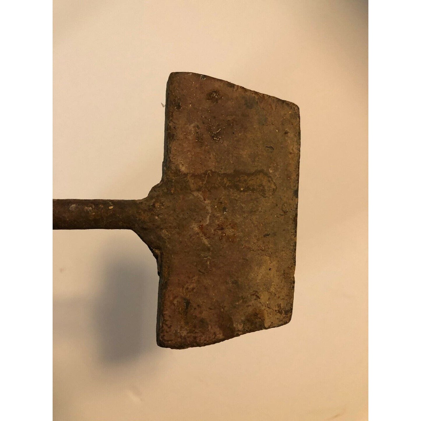 Primitive Hand Forged "1 or I" Iron Cattle Livestock Branding Iron 49"