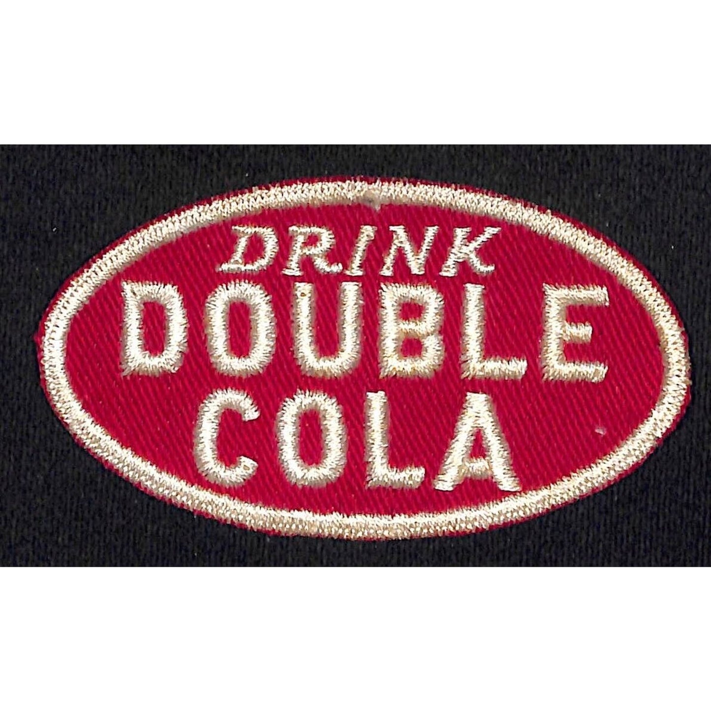 Double Cola Embroidered Soda Patch c1940's-50's VGC Scarce