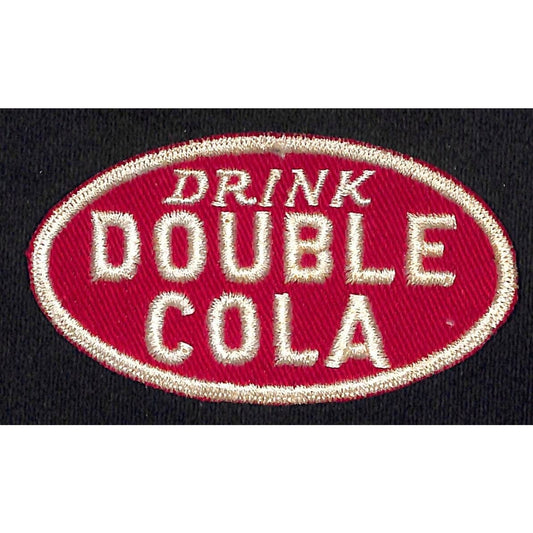 Double Cola Embroidered Soda Patch c1940's-50's VGC Scarce