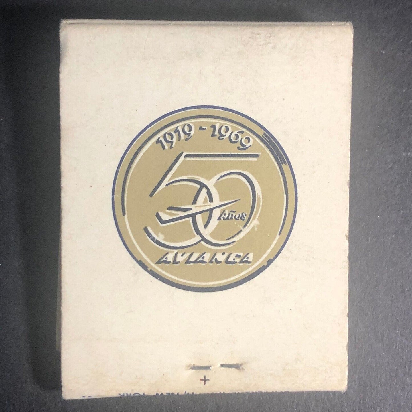 Avianca Air Lines (Columbia) Full 20-Strike Matchbook1969 50th VGC Very Scarce