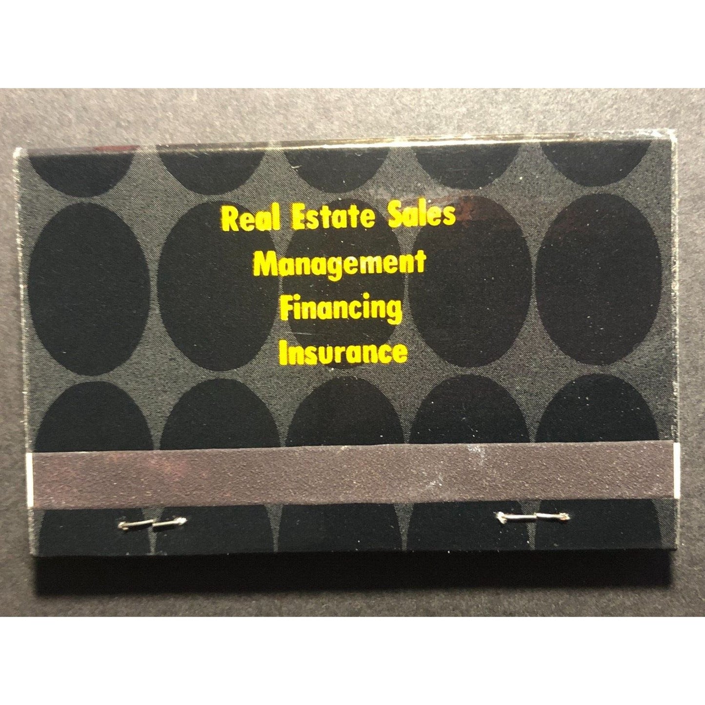 Baird & Warner Real Estate Full Matchbook c1975-85 VGC Scarce