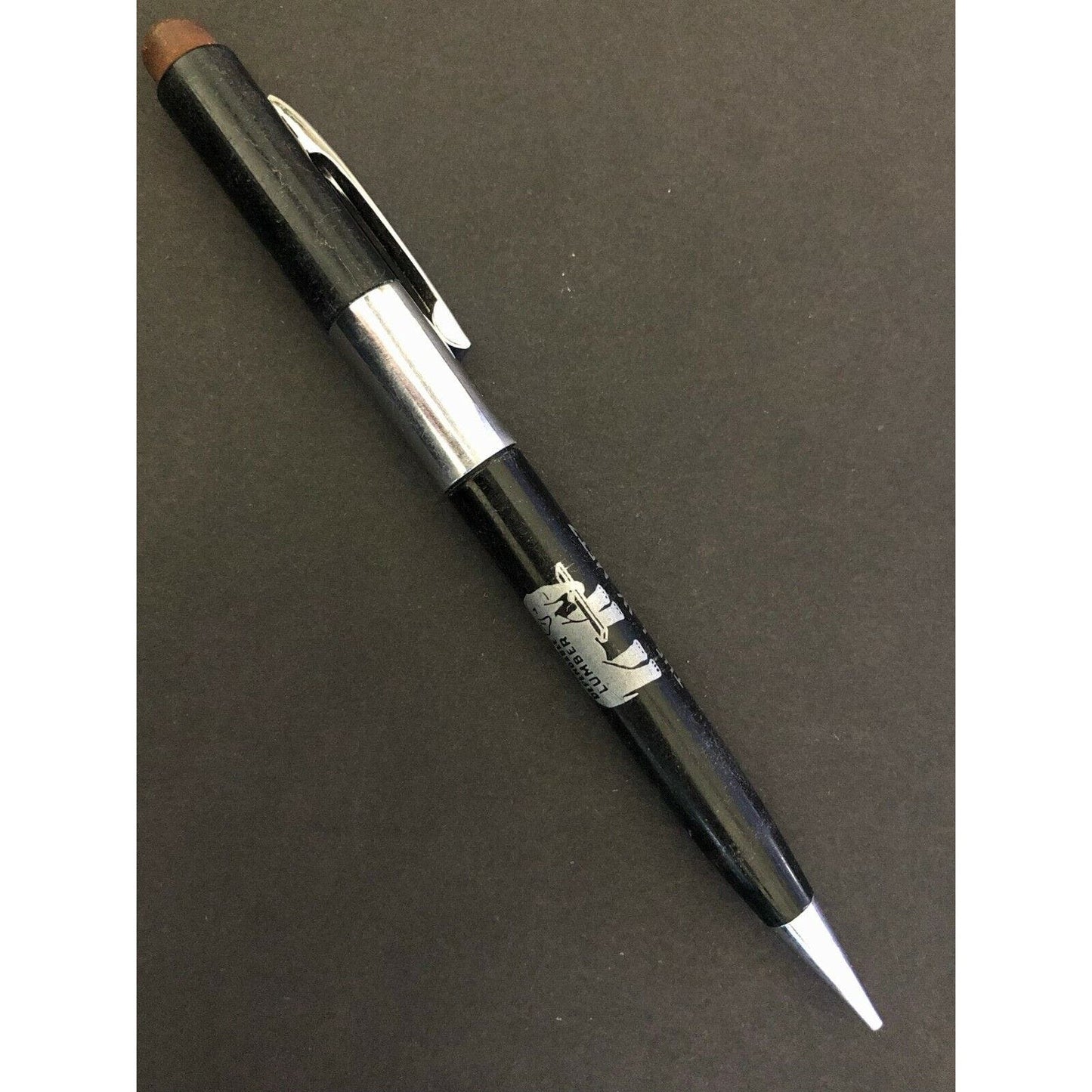 c1950's-60's J. W. Metz Lumber Lakewood Arvada, CO Mech. Adv. Pencil Elephant