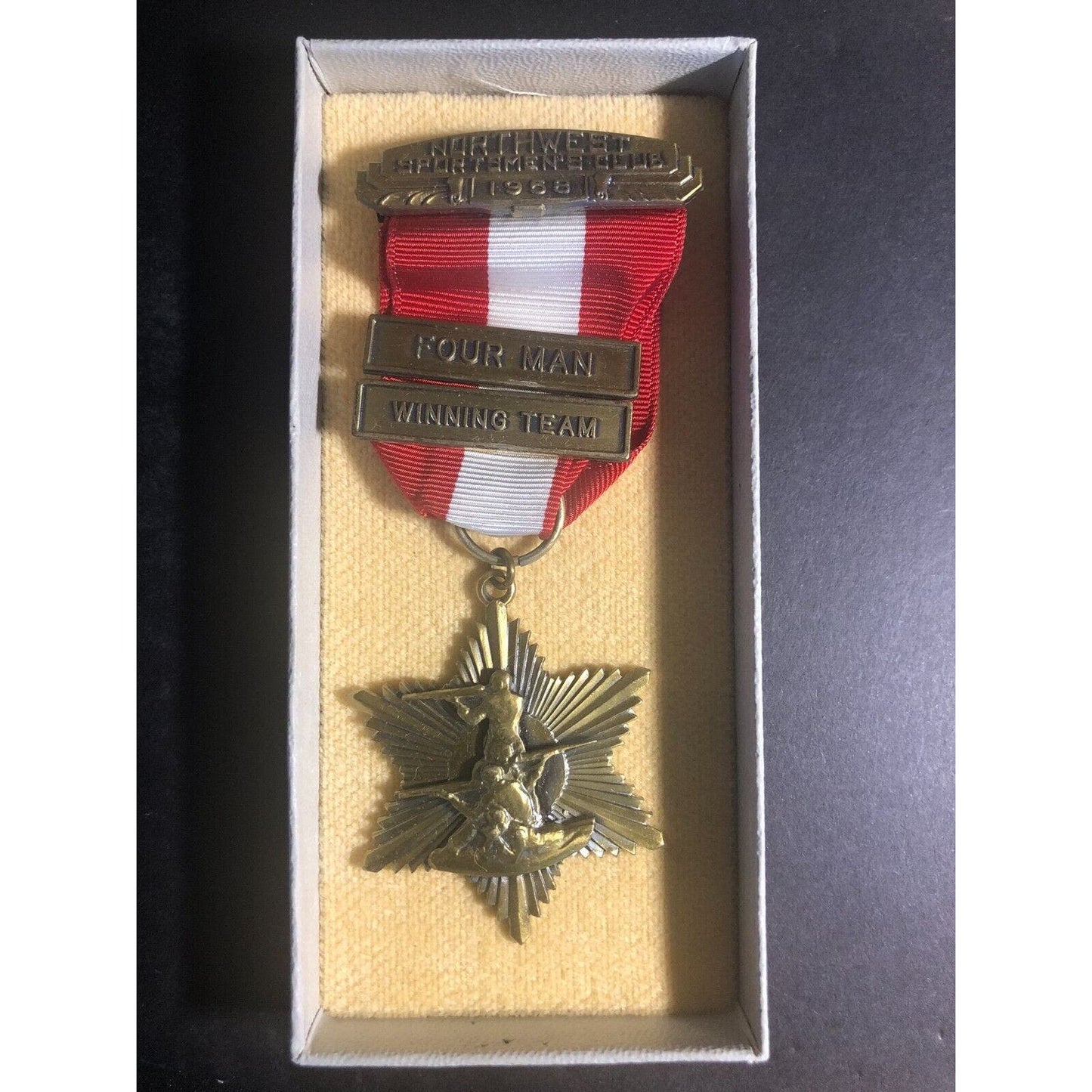 1958 Northwest Sportsmen's Four Man Winning Team Rifle Shooting Medal