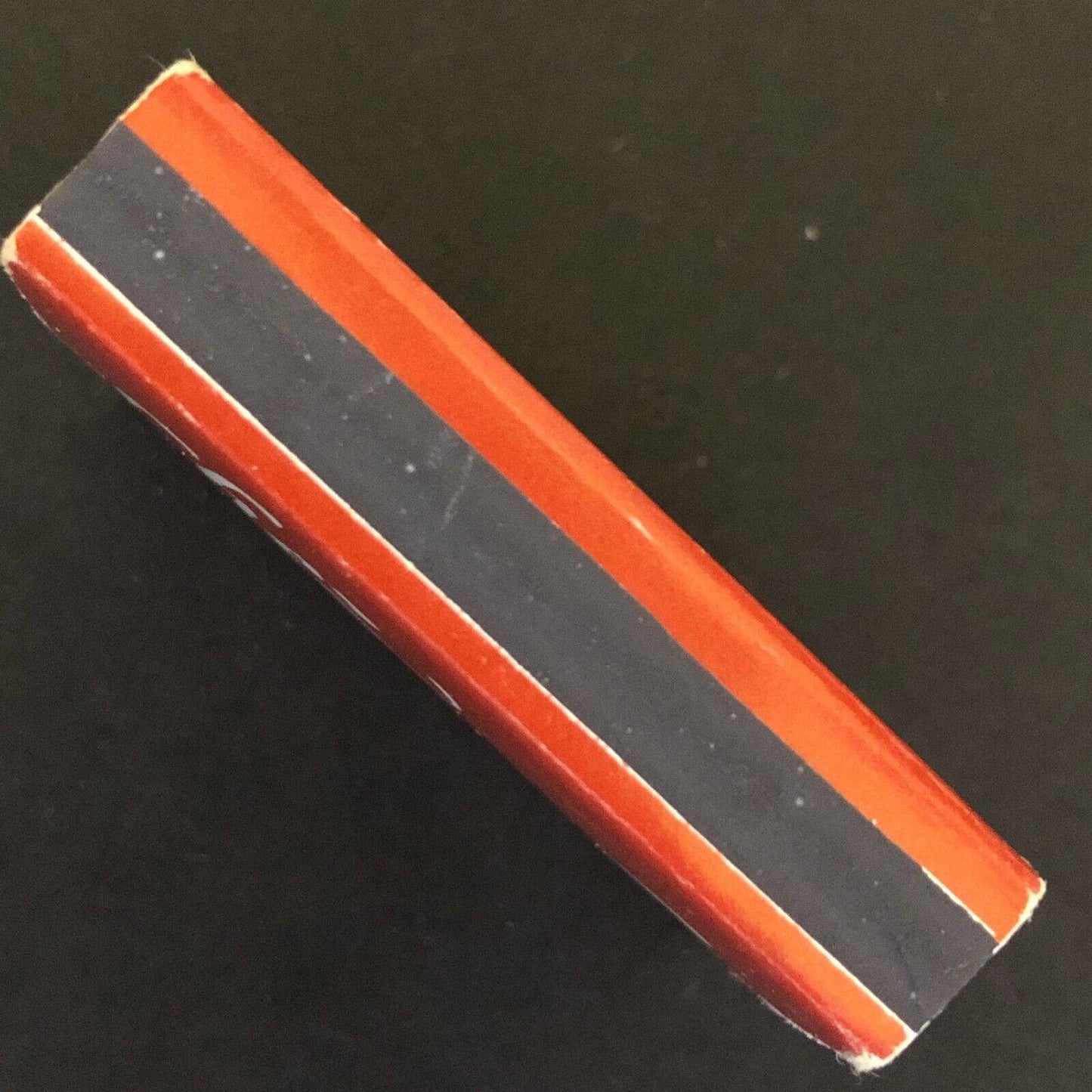 c1980's Vintage Wooden Matchbox Matchbook "Chez Bach" Restaurant Branford, CT