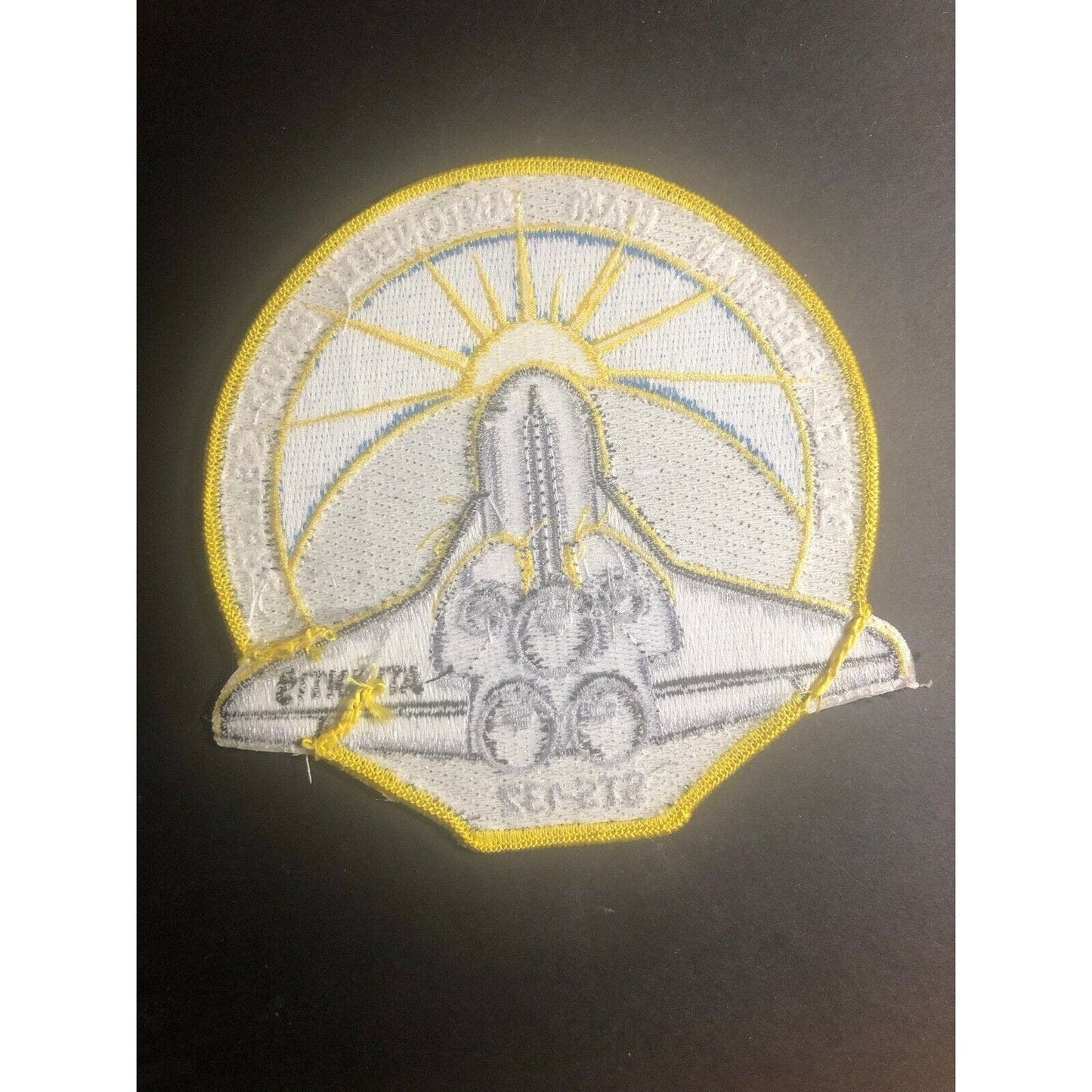 Vintage NASA Shuttle STS 132 Atlantis Embroidered Mission Crew Patch