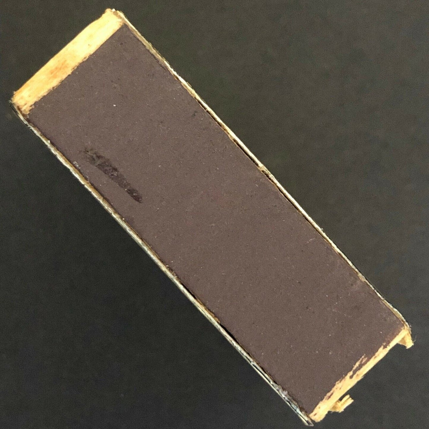 c1980's Foil Wooden Matchbox / Matchbook Lafayette Restaurant Francais NYC
