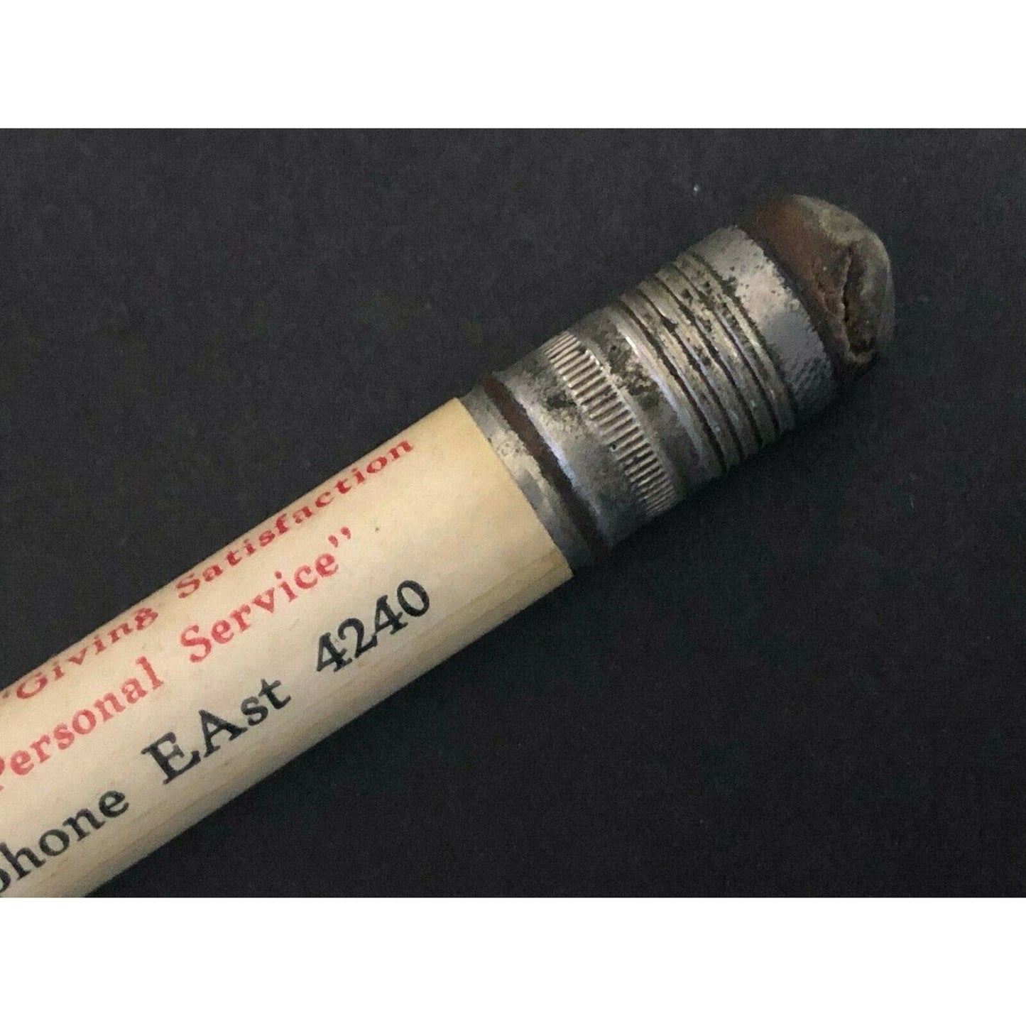 c1930's40's "Woodson Fennewald Live Stock Yards, IL" Advertising Bullet Pencil