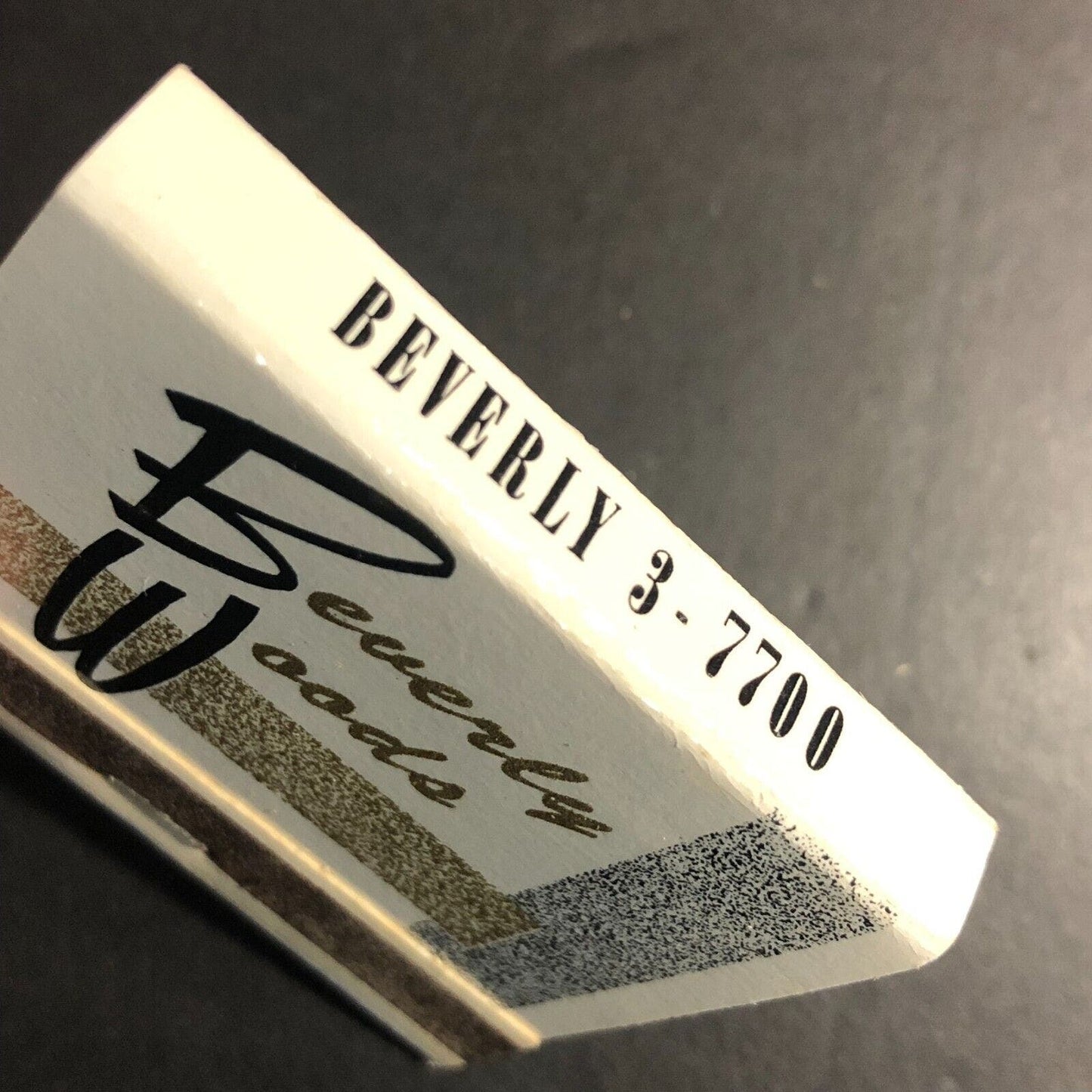 Beverly Woods Restaurant Chicago Full Matchbook c1955-60's VGC Scarce