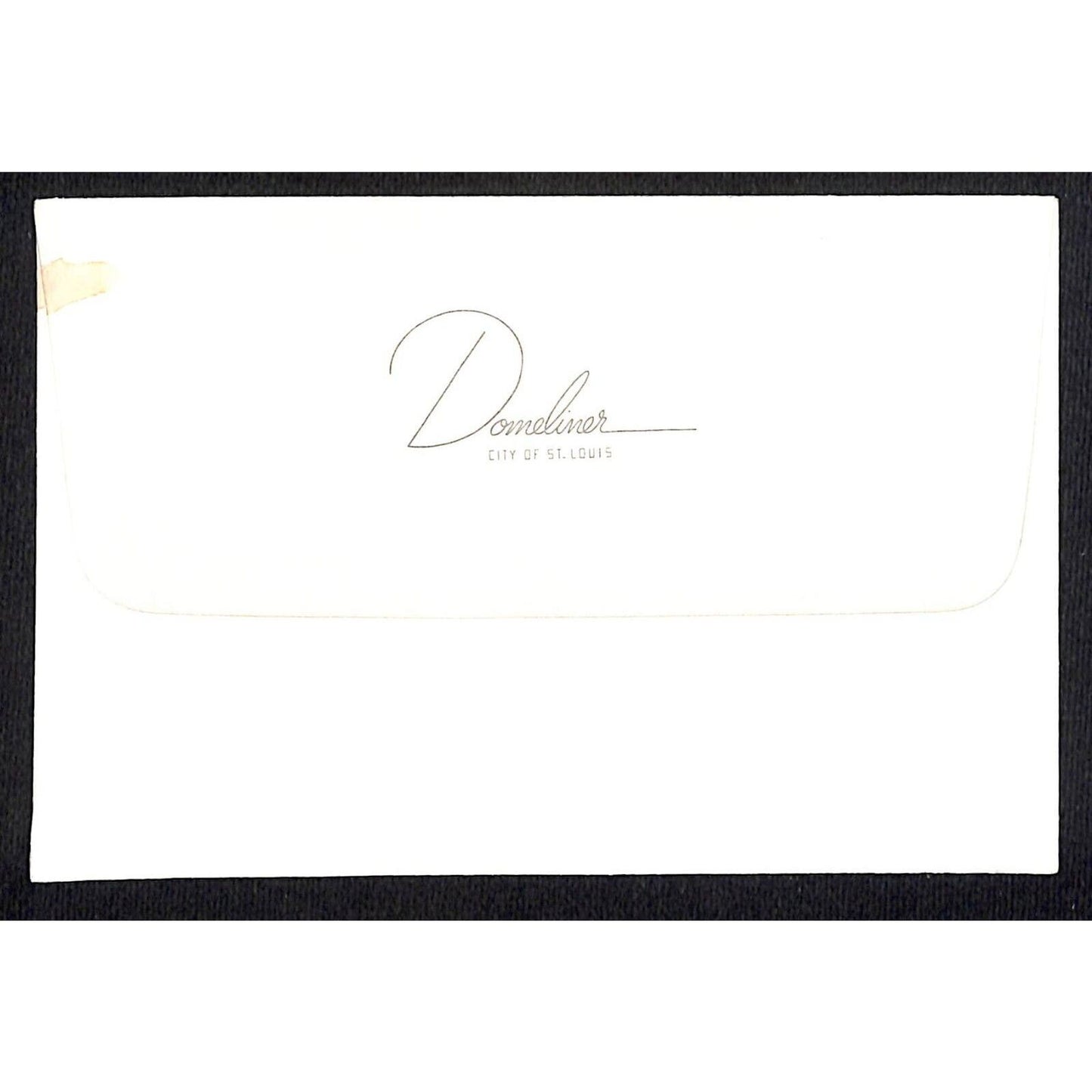 Domeliner St. Louis Unused Railroad Stationary Envelope