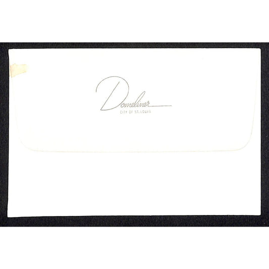 Domeliner St. Louis Unused Railroad Stationary Envelope