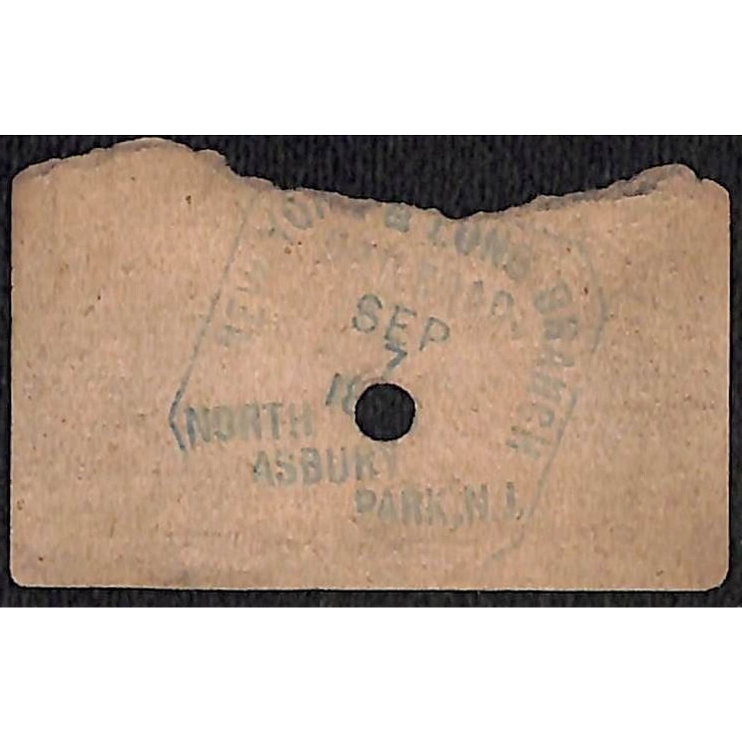 New York & Long Branch Railroad 1896 North Asbury Park to Philadelphia #91