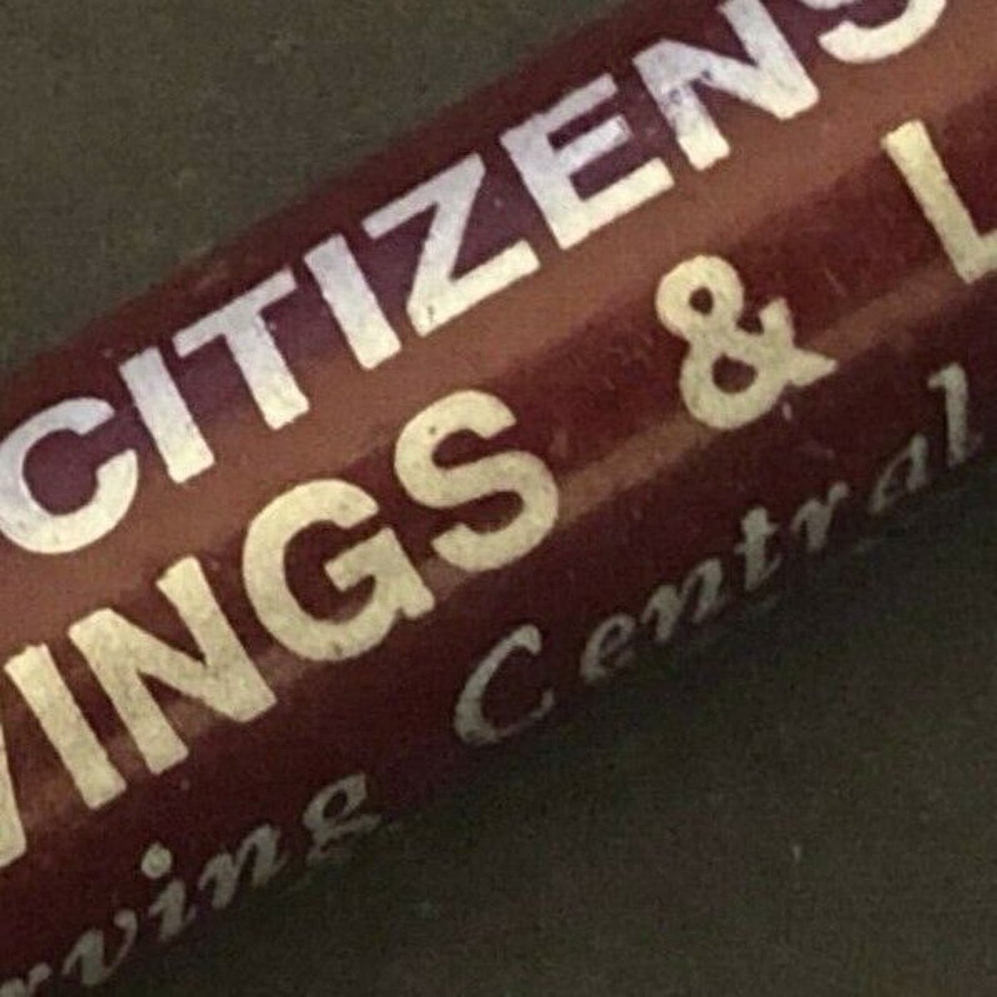 c1980's Citizens Savings & Loan Normal, El Paso, Eureka, IL Mechanical Pencil